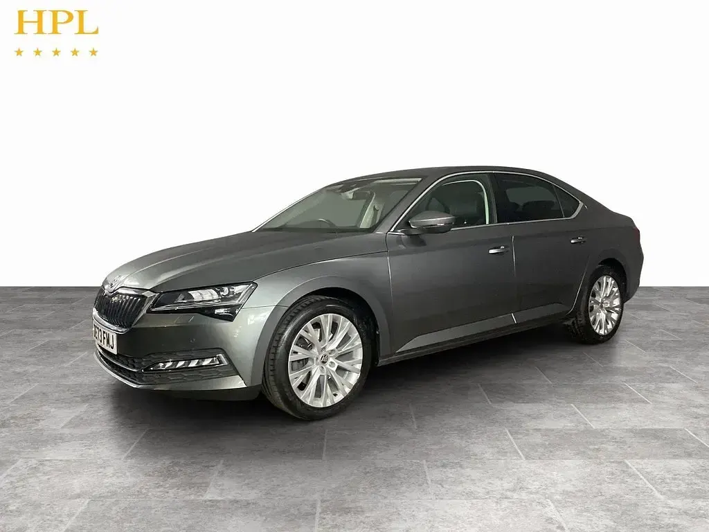 Used Skoda Superb SE L 150 HP (110 kW) 2023 Grey Hatchback