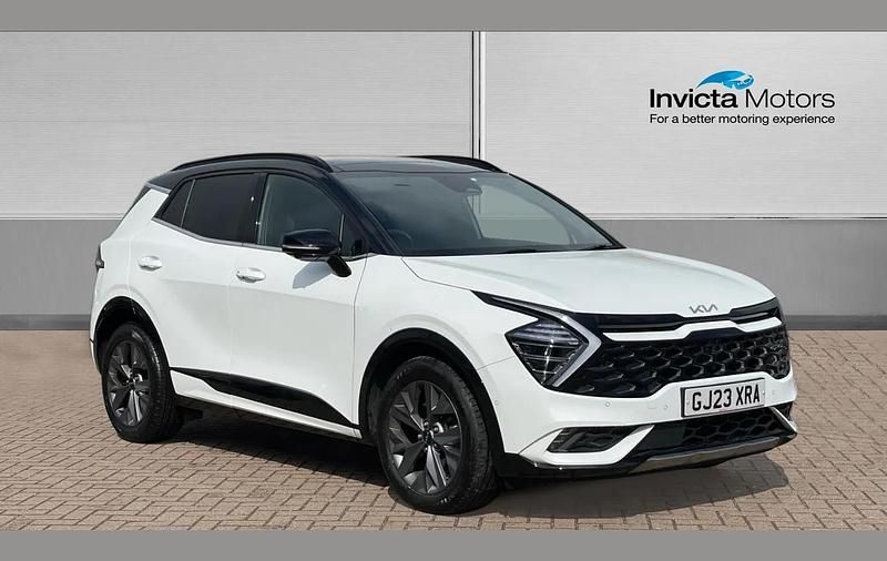 Used Kia Sportage GT-Line S 226 HP (166 kW) 2023 White SUV