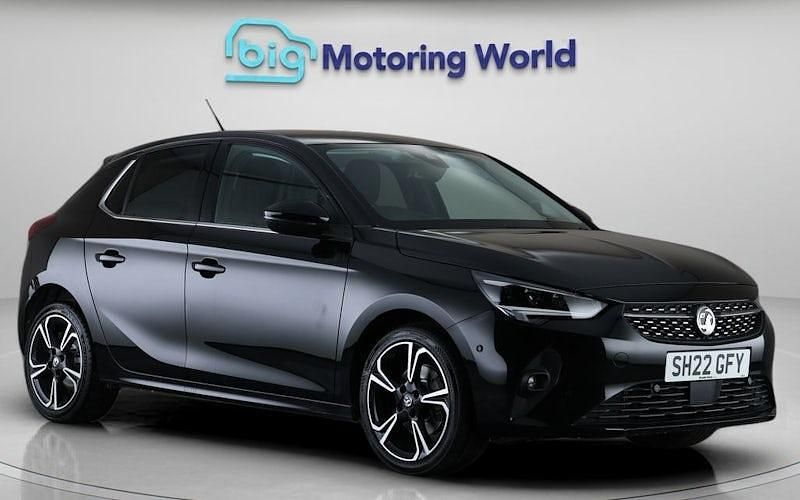 Used Vauxhall Corsa Edition 101 HP (74 kW) 2022 Black Hatchback