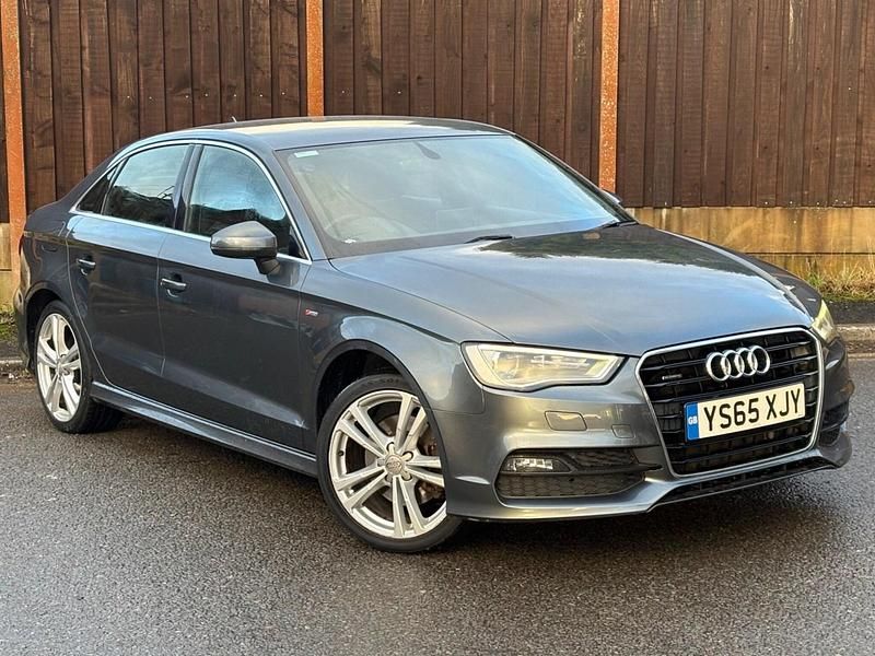 Used Audi A3 S-Line 184 HP (135 kW) 2015 Grey Sedan