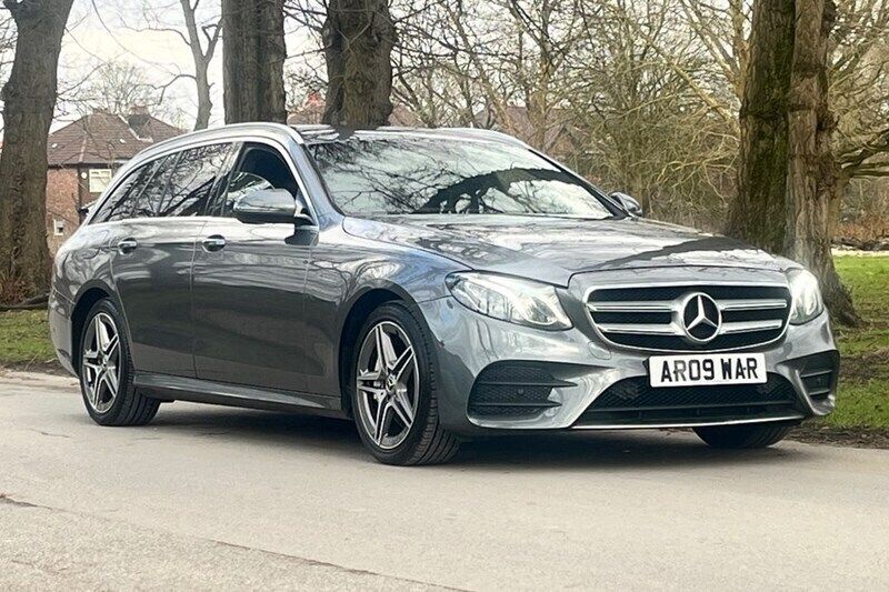 Grey Used 2017 Mercedes E220 AMG line Estate | £12,493 (Good price) - Image 1/1