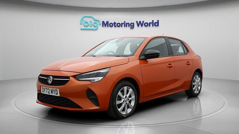 Used Vauxhall Corsa Design Edition 75 HP (55 kW) 2022 Orange Hatchback