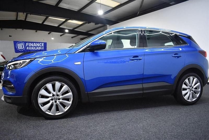 Used Vauxhall Grandland X Elite 130 HP (95 kW) 2020 Blue SUV