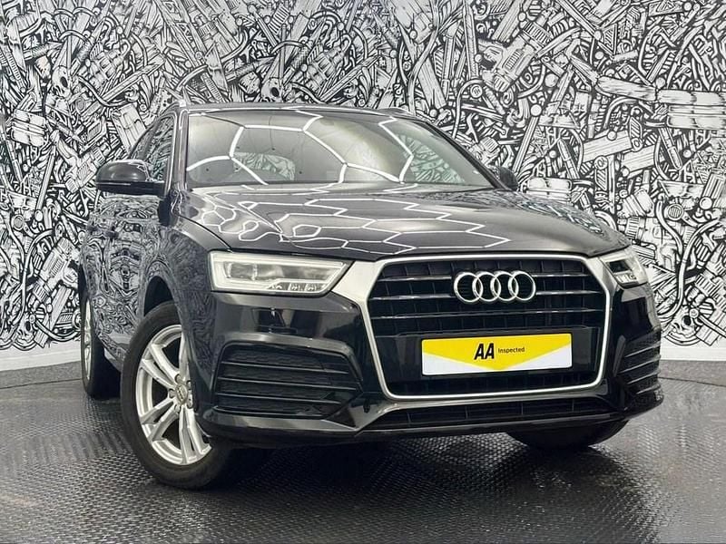 Used Audi Q3 S-Line 150 HP (110 kW) 2016 Black SUV