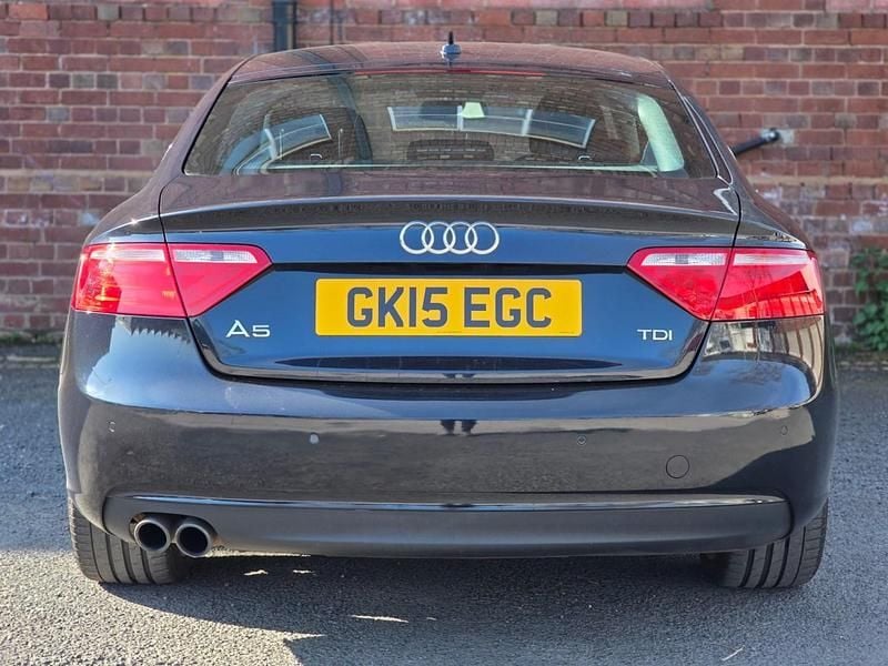 Used Audi A5 Comfort 2015 Blue Coupe