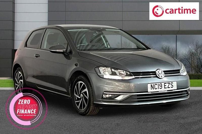 Grey Used 2019 VW Golf VII Match Hatchback | £12,750 (A bit pricey) - Image 1/4