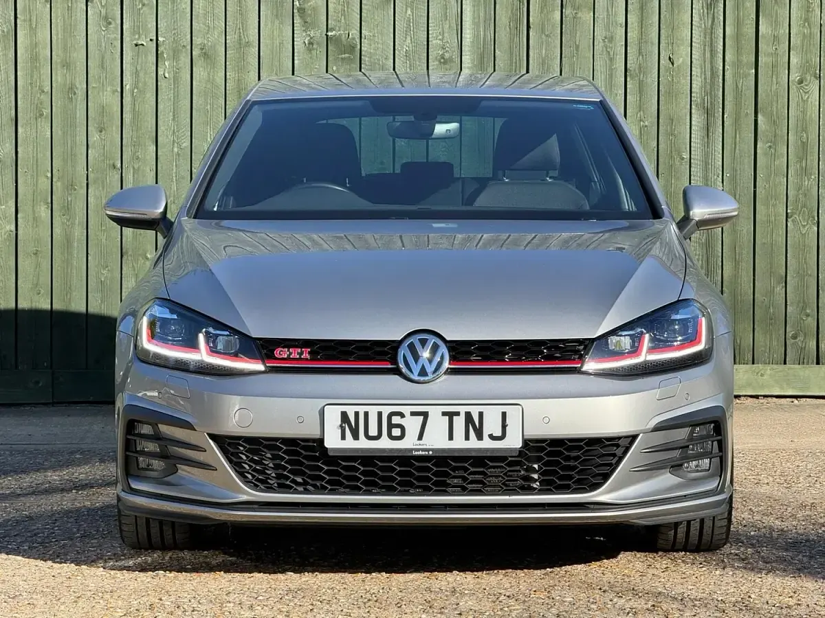 Used VW Golf VII GTI 245 HP (180 kW) 2017 Silver Hatchback