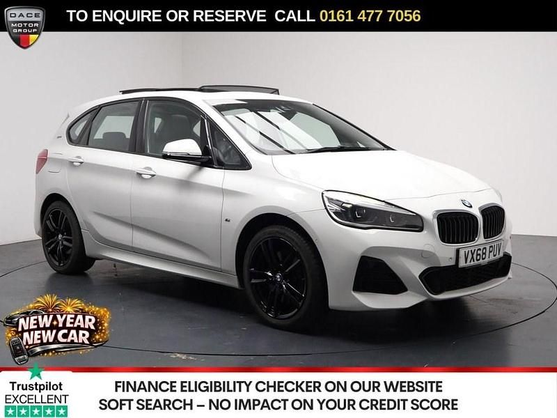 White Used 2018 BMW 225 Active Tourer M Sport MPV | £11,440 (Fair price) - Image 1/3