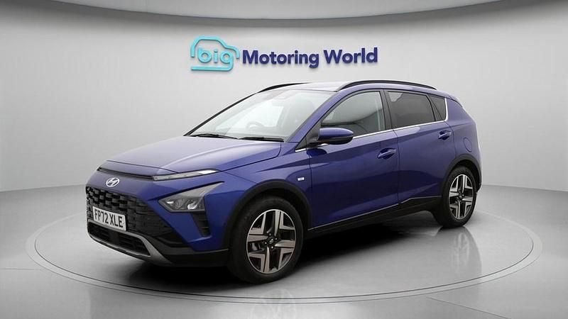 Used Hyundai Bayon Premium 100 HP (73 kW) 2022 Blue SUV