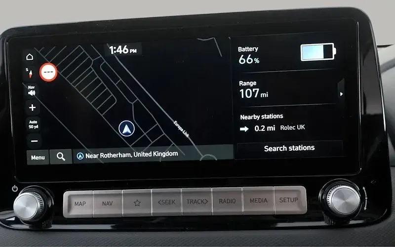 Used Hyundai Kona Premium 100 kW (136 HP) 2022 Grey SUV