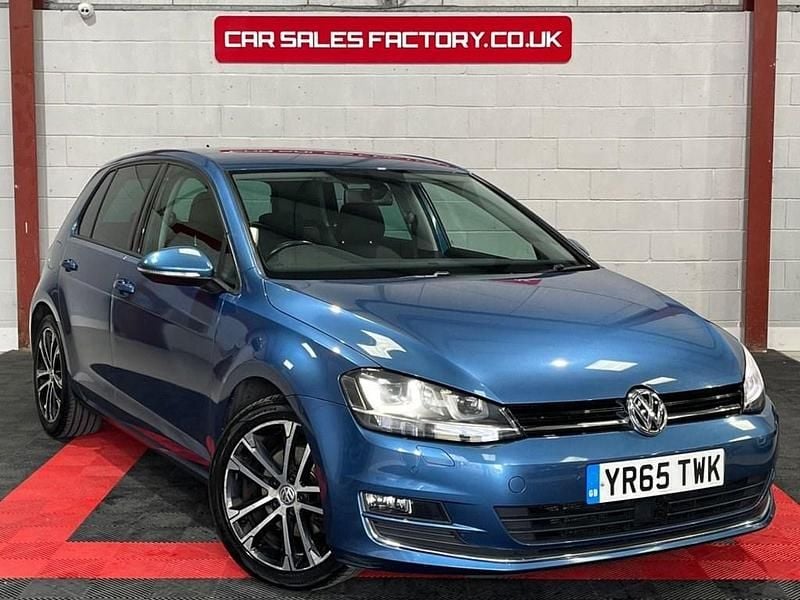 Blue Used 2015 VW Golf VII GT Hatchback | £6,795 (Good price) - Image 1/4