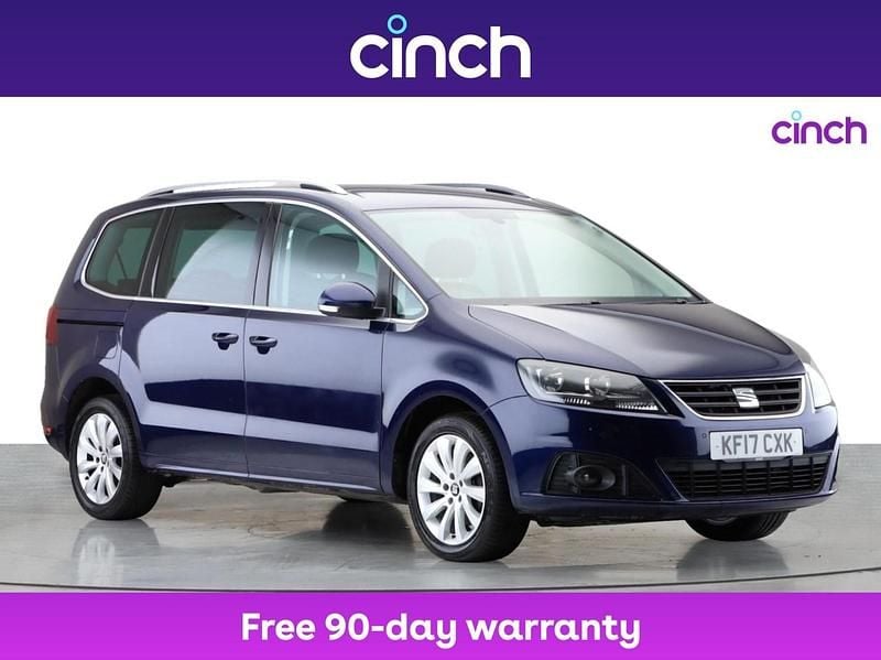 Blue Used 2017 Seat Alhambra SE MPV | £12,999 (Good price) - Image 1/3