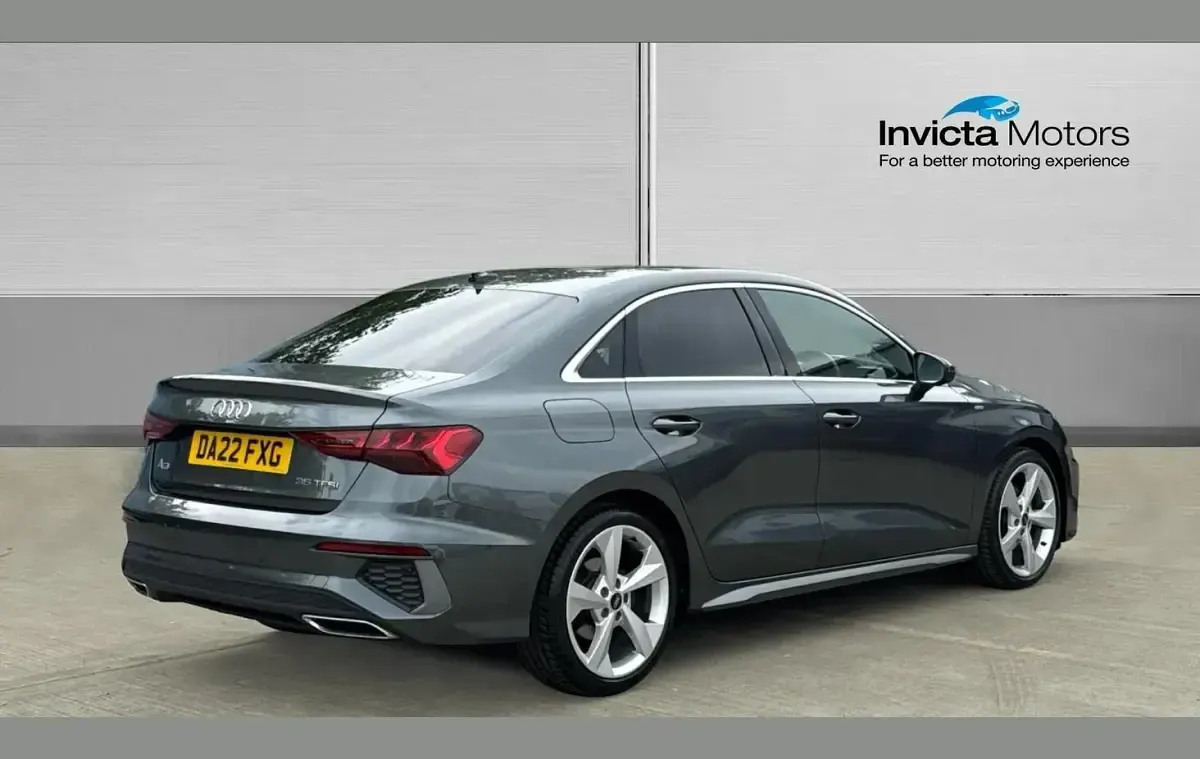 Used Audi A3 S-Line 150 HP (110 kW) 2022 Grey Sedan