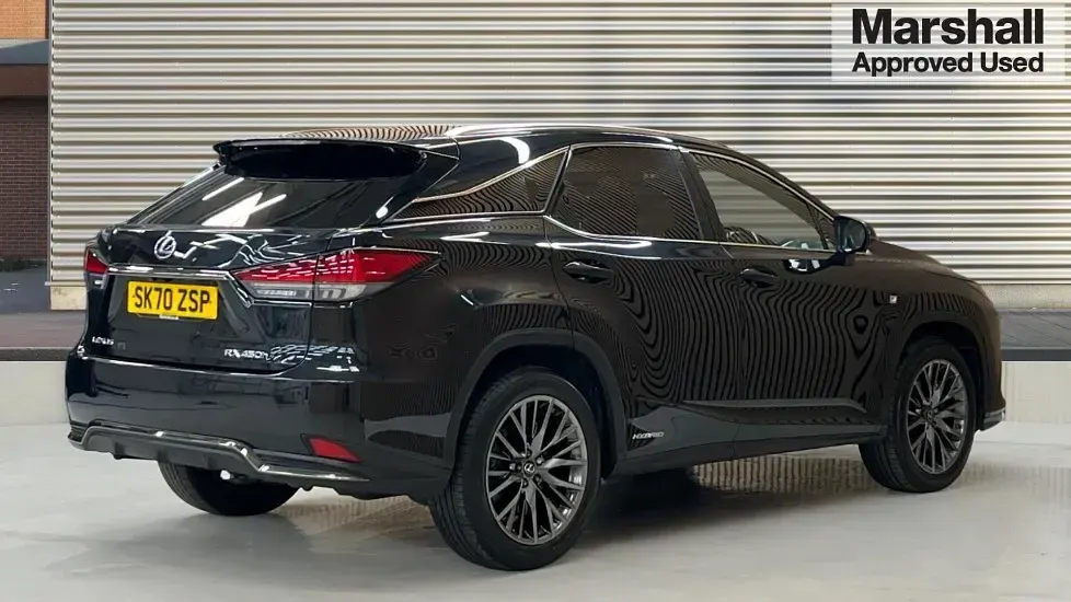 Used Lexus RX450h Sport Line 313 HP (230 kW) 2020 Black SUV