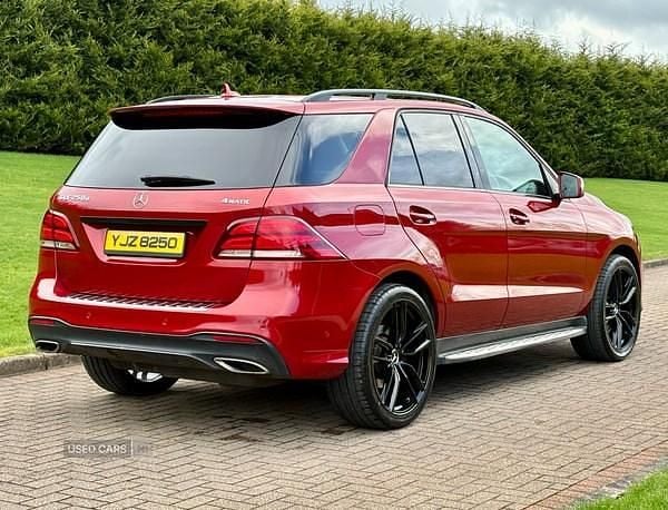 Used Mercedes GLE250 AMG line 2016 Red Estate