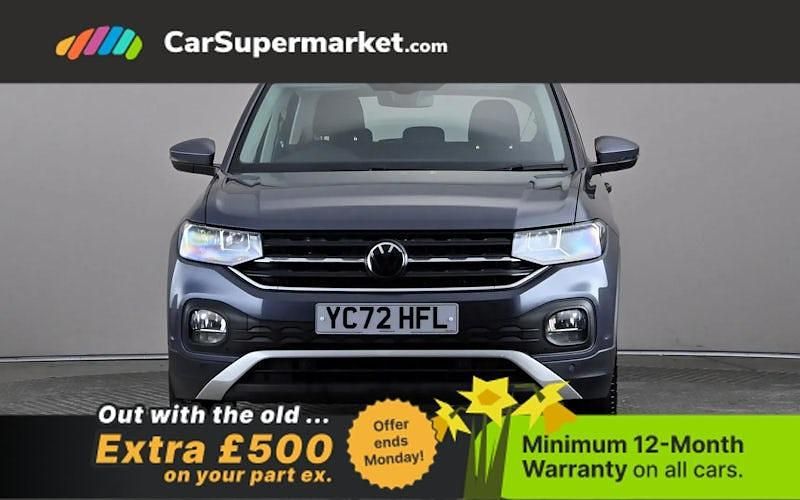 Used VW T-Cross SE 110 HP (80 kW) 2022 Grey SUV