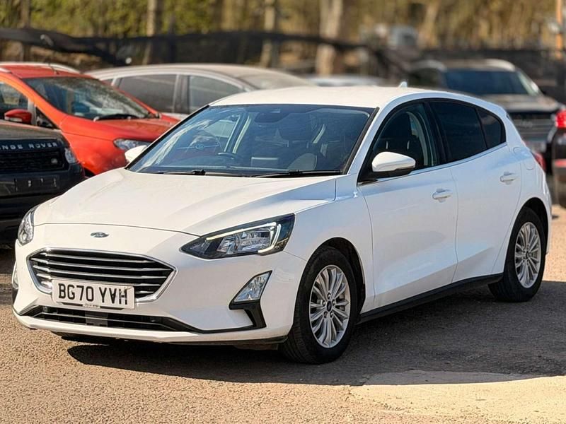 Used Ford Focus Titanium 2020 White Hatchback