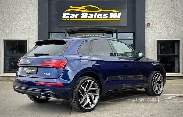 Used Audi Q5 S-Line 204 HP (150 kW) 2023 Blue SUV