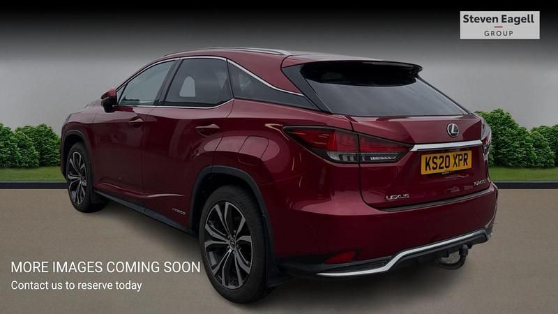 Used Lexus RX450h 2020 Red SUV