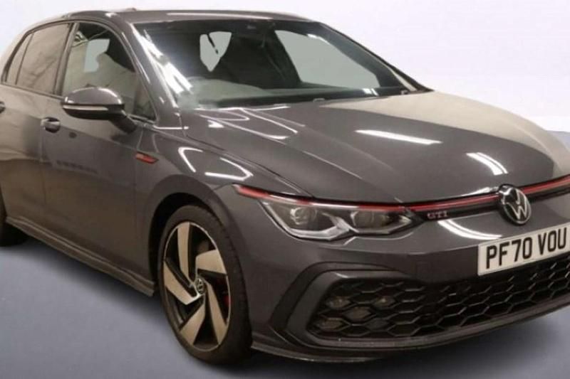 Used VW Golf VII GTI 2021 Grey Hatchback