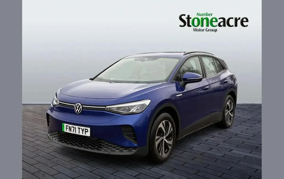 Usado VW ID.4 Pure 108 kW (148 HP) 2021 Azul SUV