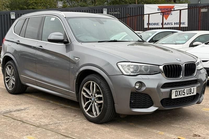 Grey Used 2015 BMW X3 M Sport SUV | £5,995 (Good price) - Image 1/1