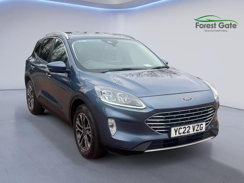 Used Ford Kuga Titanium 120 HP (88 kW) 2022 Blue SUV