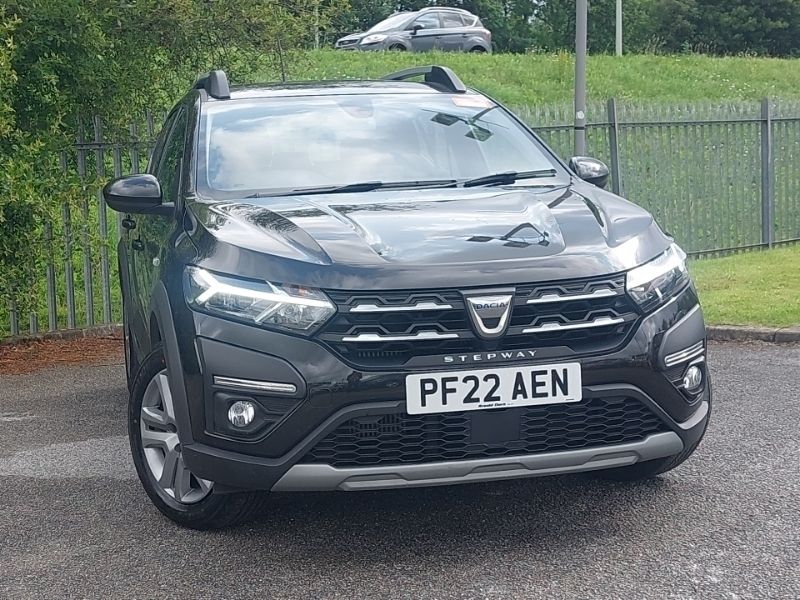 Black Used 2022 Dacia Sandero Comfort Hatchback | £12,698 (Fair price) - Image 1/4