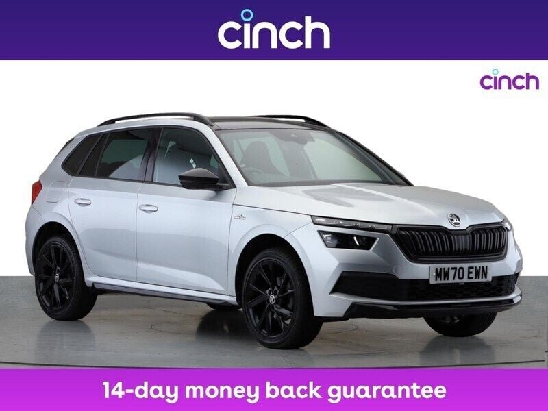 Silver Used 2020 Skoda Kamiq Monte Carlo SUV | £18,199 (A bit pricey) - Image 1/3