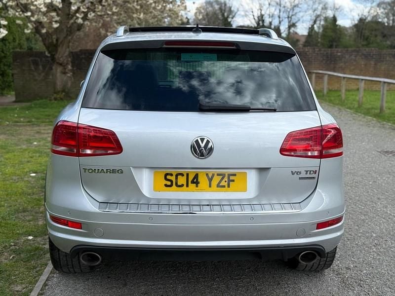 Used VW Touareg R-line 245 HP (180 kW) 2014 Silver SUV