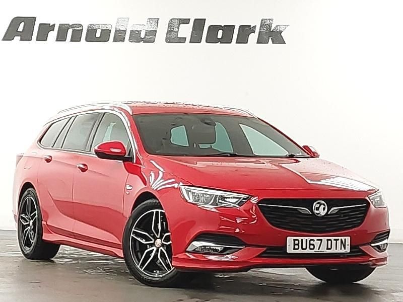 Red Used 2017 Vauxhall Insignia SRi Estate | £10,298 (Good price) - Image 1/4