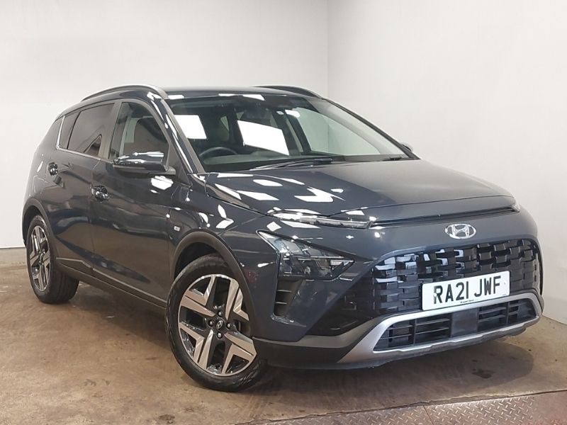 Grey Used 2021 Hyundai Bayon Premium SUV | £13,298 (Fair price) - Image 1/4