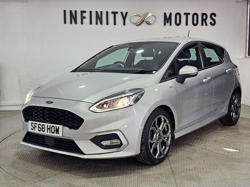 Used Ford Fiesta ST-Line 140 HP (102 kW) 2018 Silver Hatchback