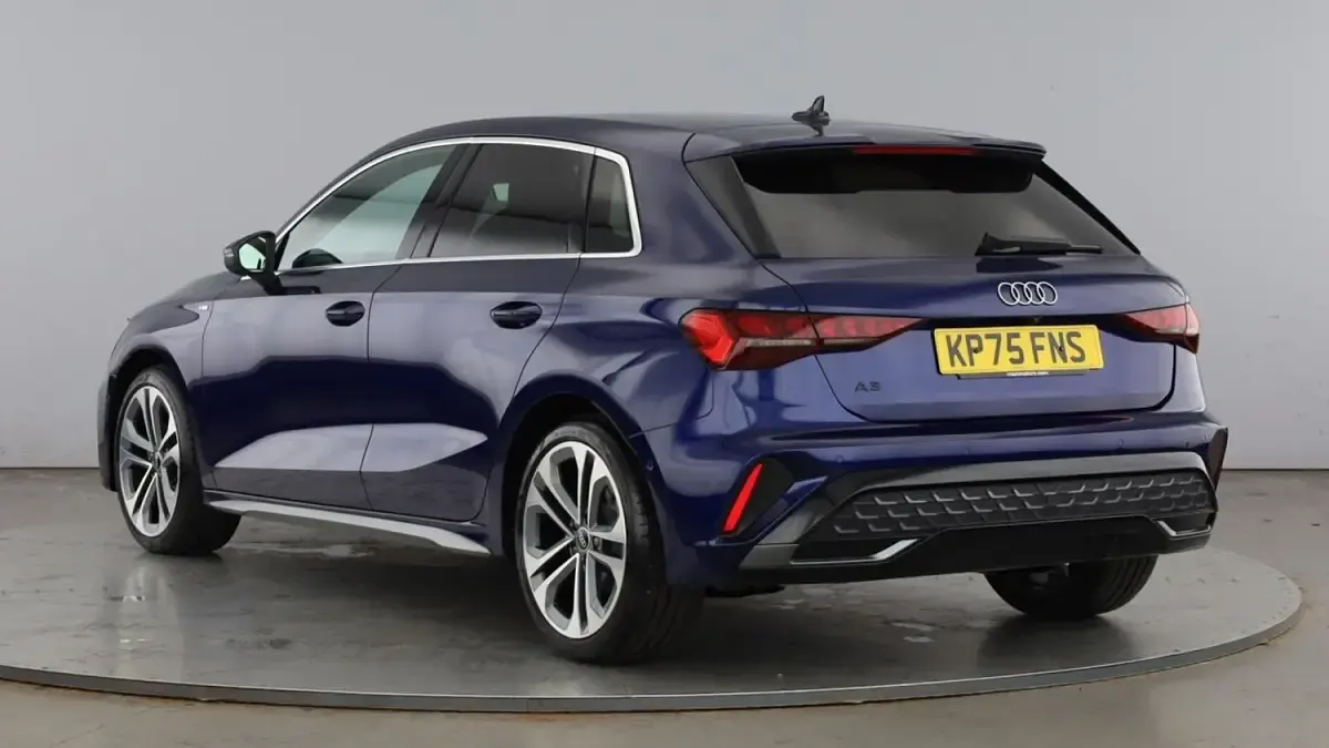Used Audi A3 Sportback S-Line 2025 Blue Hatchback