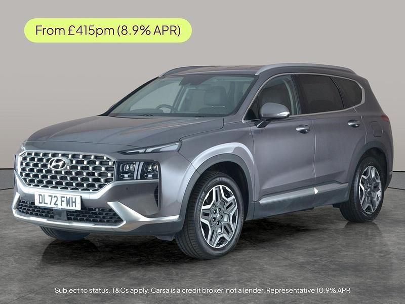 Grey Used 2023 Hyundai Santa Fe Premium SUV | £26,191 (Fair price) - Image 1/3