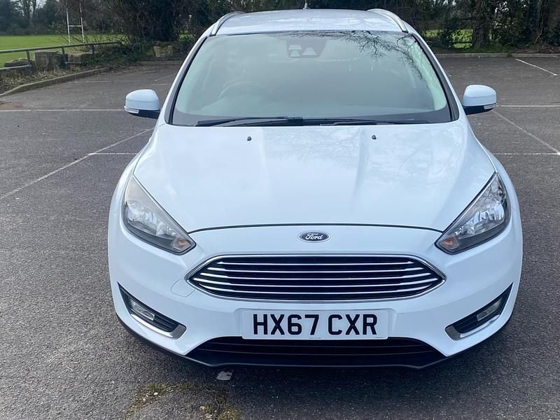 Used Ford Focus Titanium 2017 White Estate