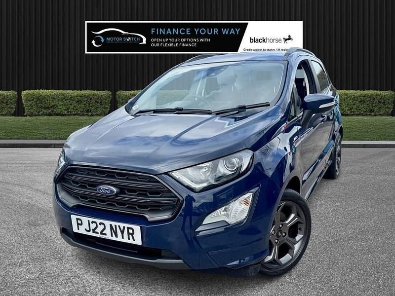 Used Ford Ecosport ST-Line 125 HP (91 kW) 2022 Blue SUV