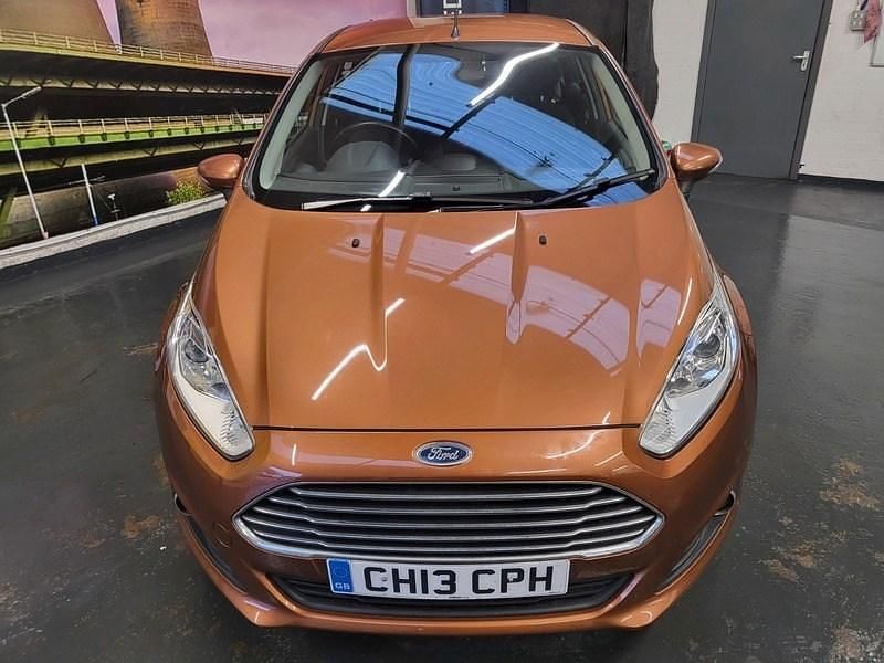 Used Ford Fiesta Zetec 2013 Yellow Hatchback