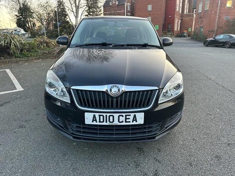 Used Skoda Fabia SE 86 HP (63 kW) 2010 Black Hatchback