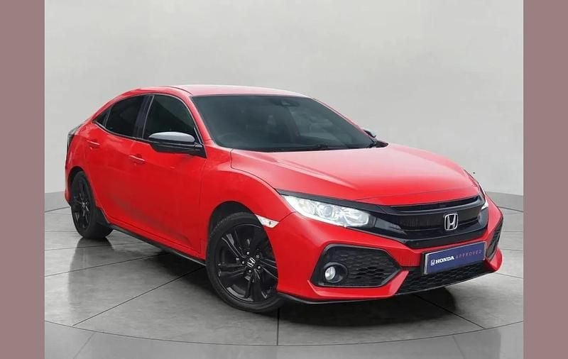 Used Honda Civic Sport 124 HP (91 kW) 2019 Red Hatchback