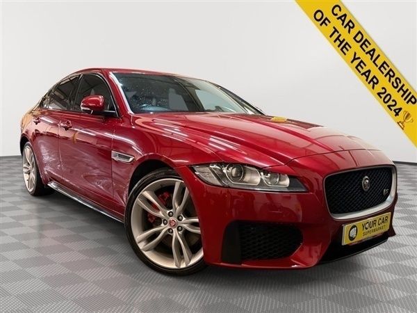 Red Used 2016 Jaguar XF S Sedan | £15,499 (A bit pricey) - Image 1/1