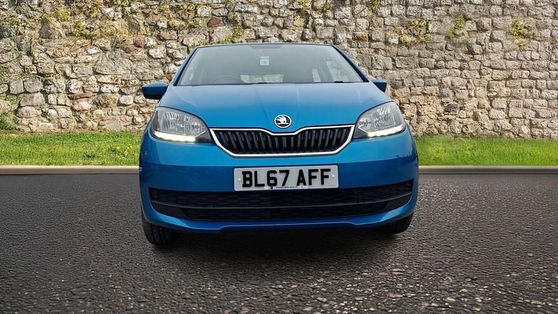 Used Skoda Citigo SE 60 HP (44 kW) 2017 Blue Hatchback