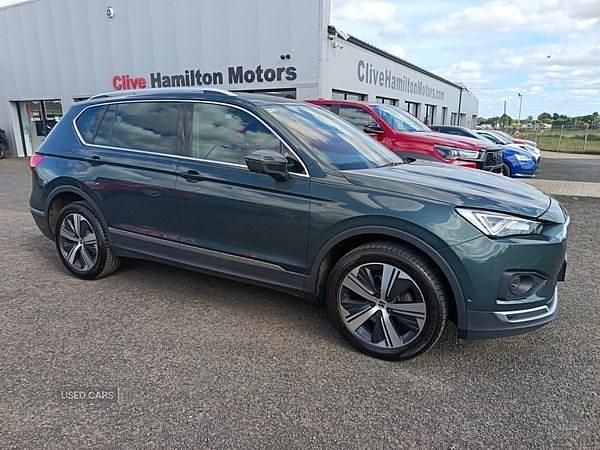 Green Used 2022 Seat Tarraco XCELLENCE SUV | £22,995 (Fair price) - Image 1/4