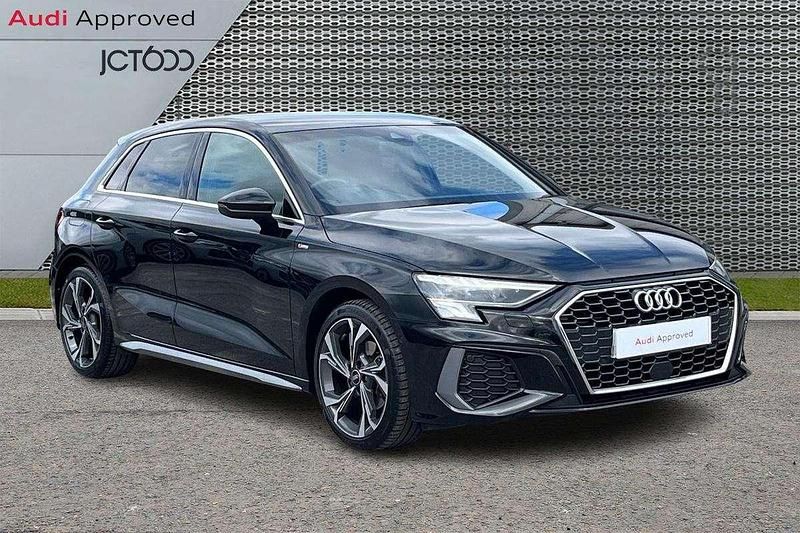 Black Used 2023 Audi A3 S-Line Hatchback | £26,101 (A bit pricey) - Image 1/4