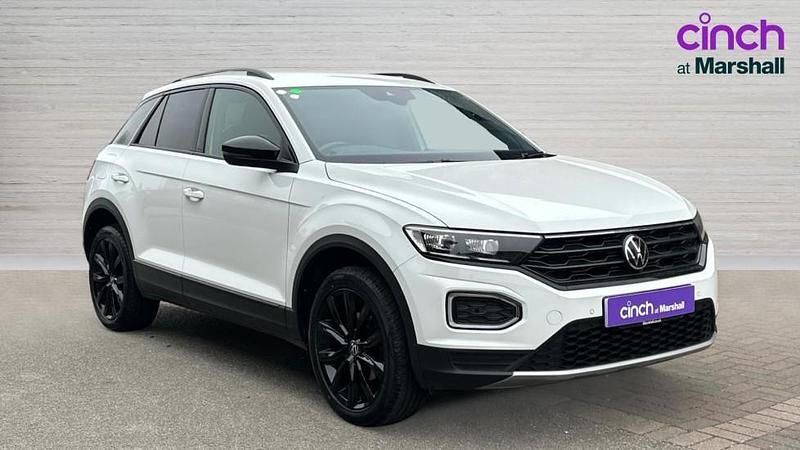Used VW T-Roc Black Edition 150 HP (110 kW) 2021 White SUV