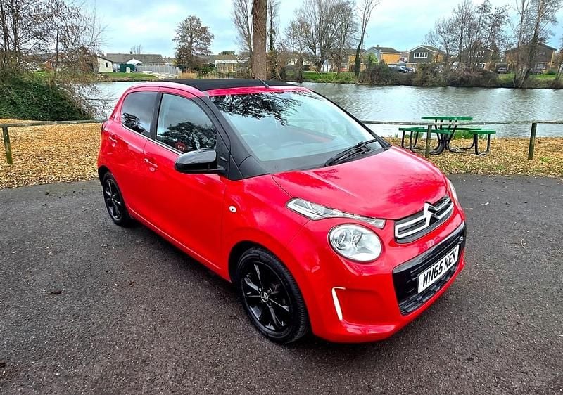Used Citroën C1 Flair 82 HP (60 kW) 2015 Red Hatchback