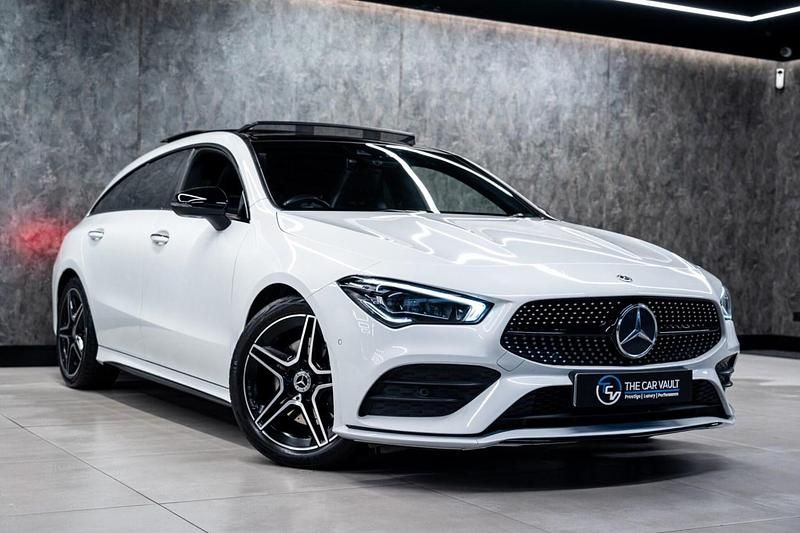 Used Mercedes CLA220 AMG Line Premium Plus 2020 White Sedan