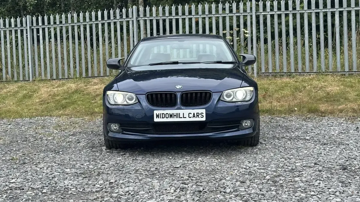 Used BMW 320 2010 Blue Coupe