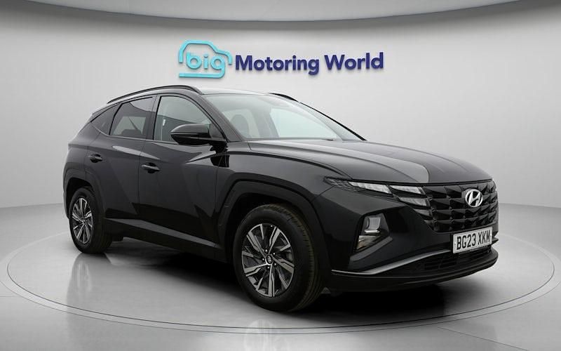 Usado Hyundai Tucson SE 150 HP (110 kW) 2023 Preto SUV