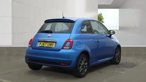 Used Fiat 500 S 69 HP (50 kW) 2017 Blue Hatchback
